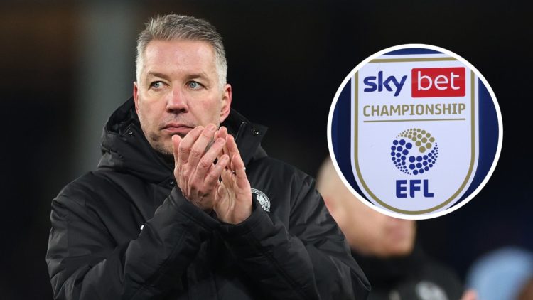 Darren Ferguson, Manager of Peterborough United, applauds the fans after the Emirates FA Cup Third Round match between Everton and Peterborough Uni...