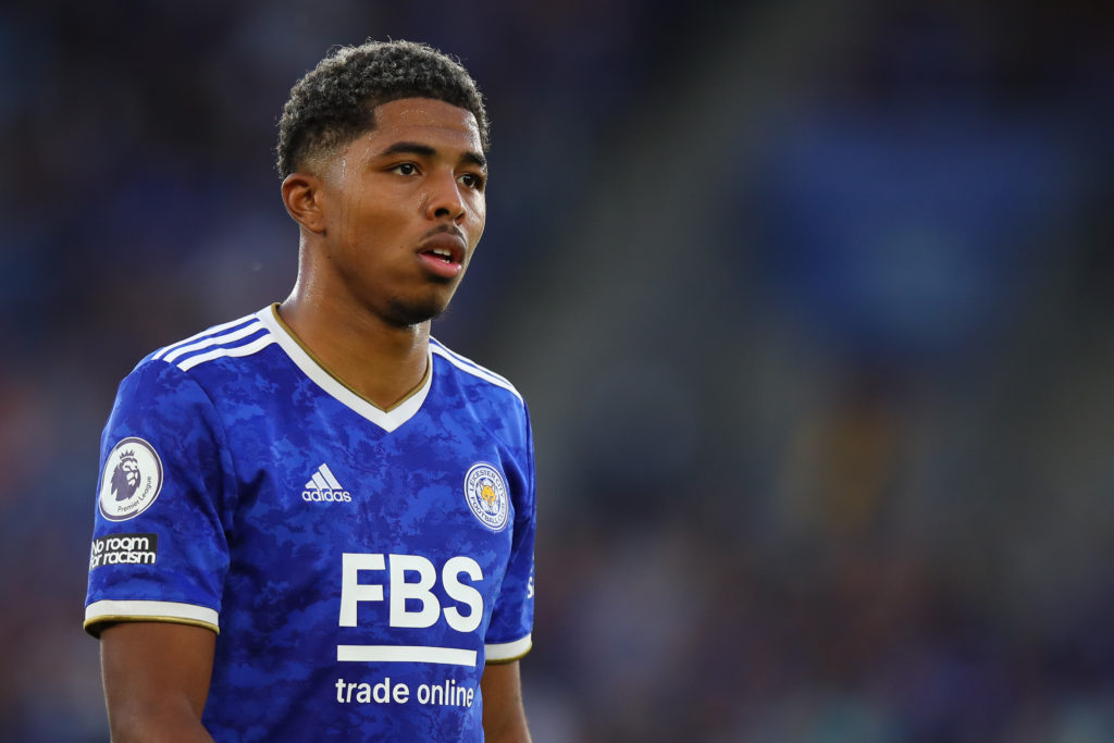 Wesley Fofana in action for Leicester City during a pre-season friendly