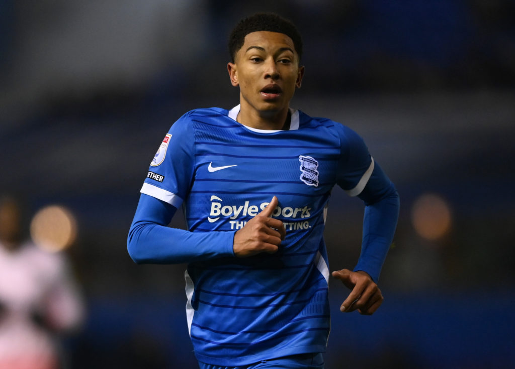 Jobe Bellingham during Birmingham City v Reading - Sky Bet Championship