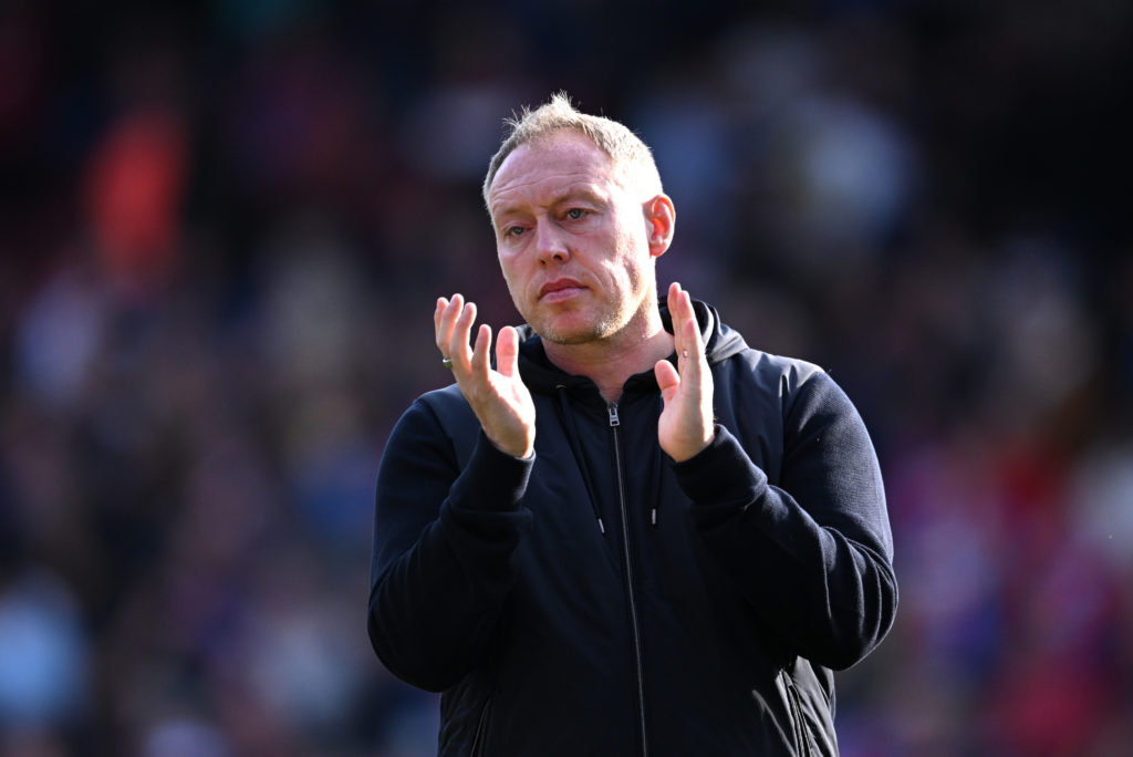 Steve Cooper during Crystal Palace FC v Leicester City FC - Premier League