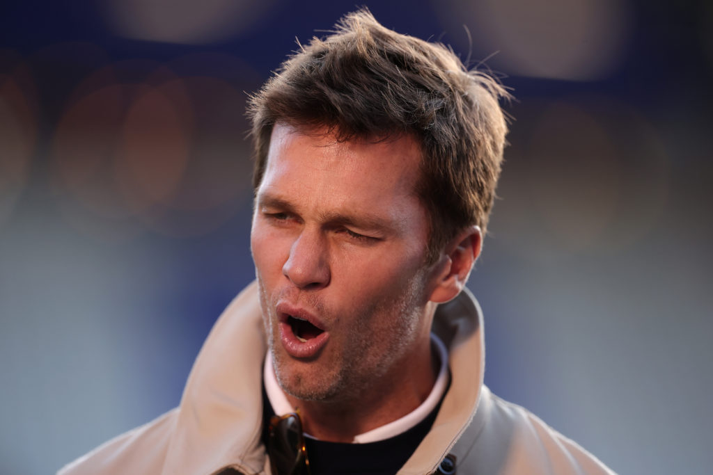 Tom Brady attends Birmingham City FC v Wrexham AFC - Sky Bet League One
