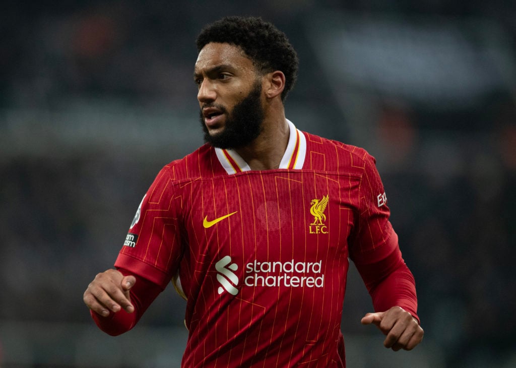 Joe Gomez during Newcastle United FC v Liverpool FC - Premier League