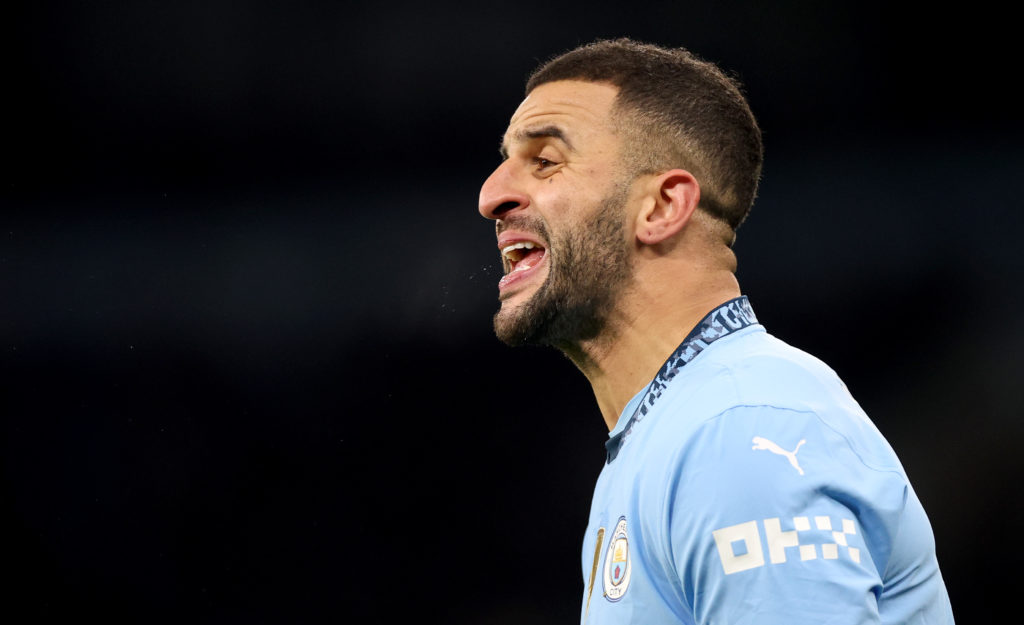 Kyle Walker during Manchester City FC v West Ham United FC - Premier League
