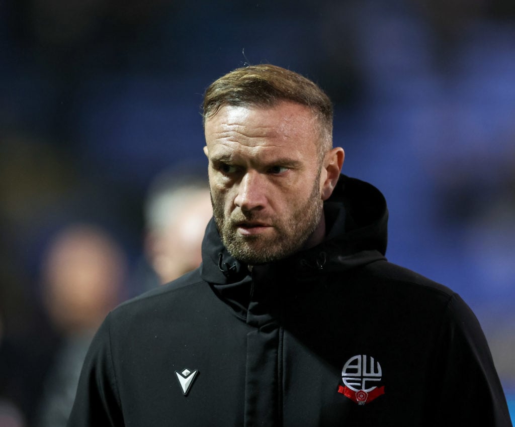 Ian Evatt after the game between Bolton Wanderers FC v Charlton Athletic FC - Sky Bet League One