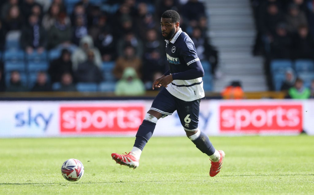 Japhet Tanganga during Millwall FC v Stoke City FC - Sky Bet Championship