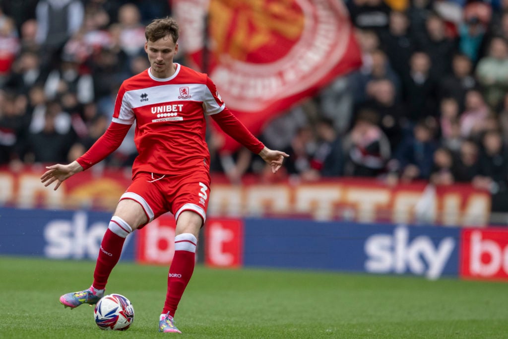 Rav van den Berg during Middlesbrough FC v Plymouth Argyle FC - Sky Bet Championship