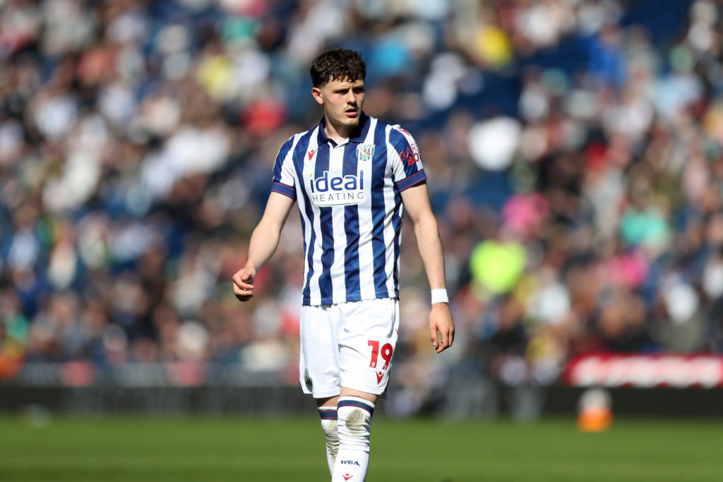 Will Lankshear of West Bromwich Albion during the Sky Bet Championship match between West Bromwich Albion FC and Derby County FC