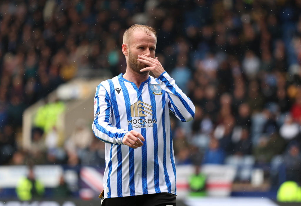 Barry Bannan during Sheffield Wednesday FC v Middlesbrough FC - Sky Bet Championship