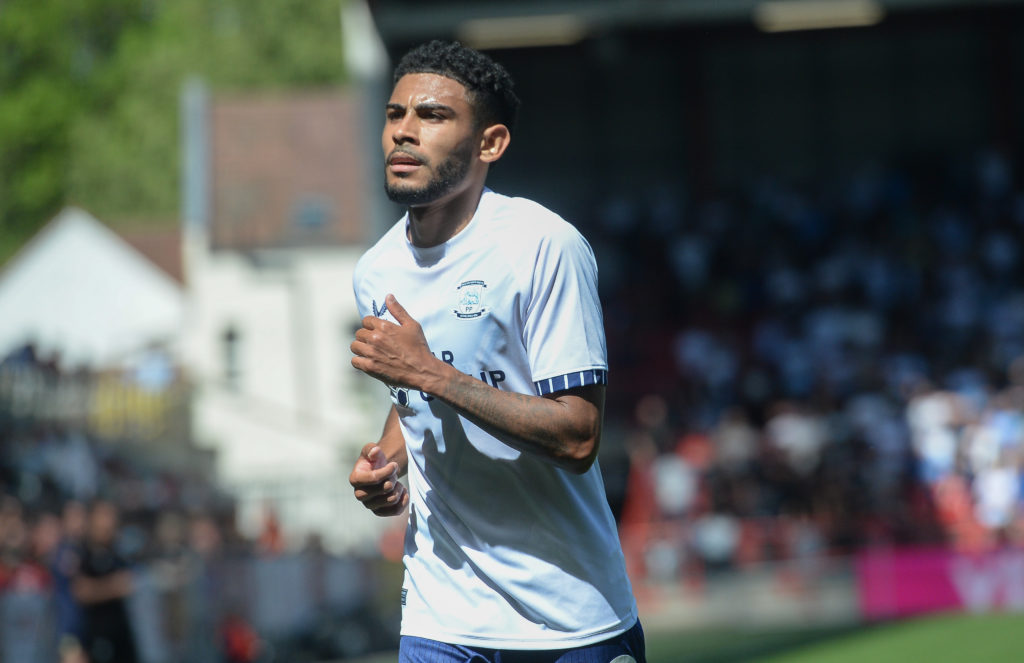 Kaine Kesler-Hayden during Bristol City FC v Preston North End FC - Sky Bet Championship