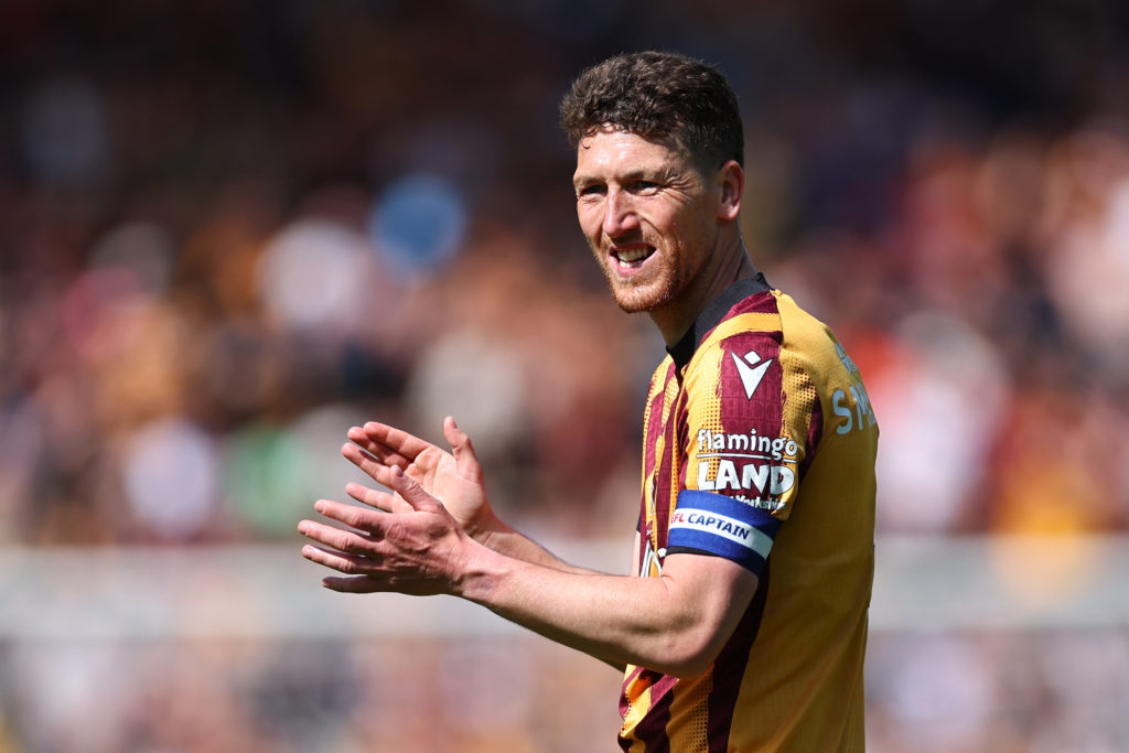 Richie Smallwood during Bradford City v Fleetwood Town - Sky Bet League Two