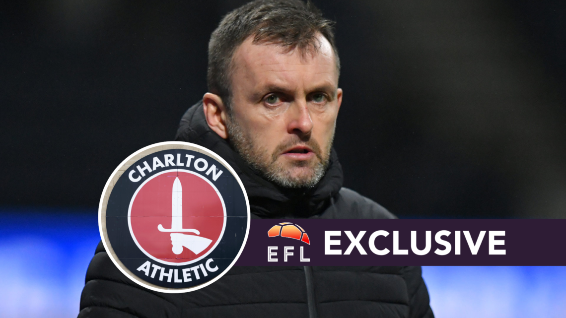 Charlton Athletic's Manager Nathan Jones during the Emirates FA Cup Third Round match between Preston North End and Charlton Athletic. General View...