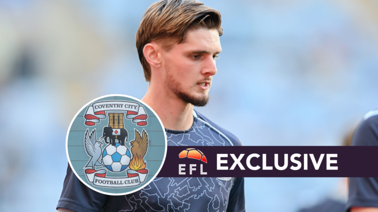 Jack Rudoni warms up during the Sky Bet Championship Play-Off Semi-Final match between Coventry City and Sunderland. The official Coventry City FC ...