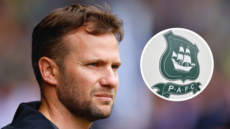Watford manager Tom Cleverley looks on during the Sky Bet Championship match between West Bromwich Albion FC and Watford FC. Inset, Plymouth Argyle...