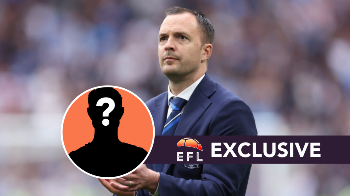 Chris Davies manager of Birmingham City applauds after the Vertu EFL Trophy Final match between Birmingham City and Peterborough United. Inset, mys...