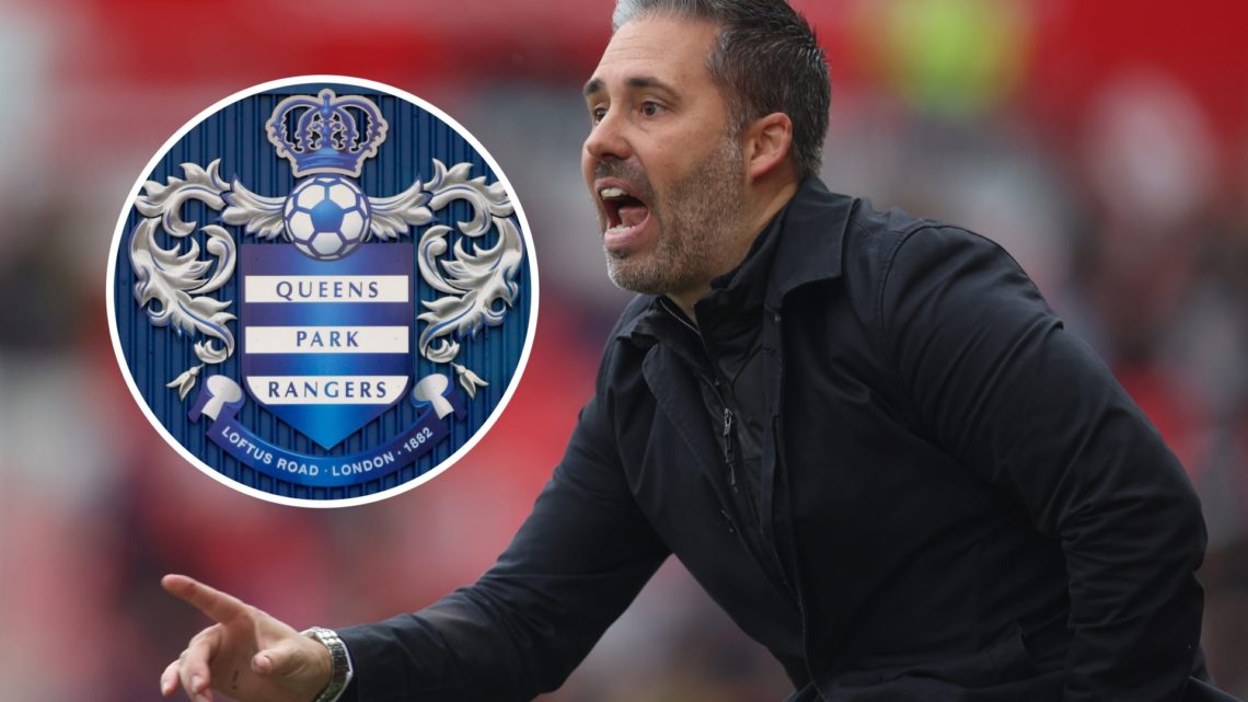 Queens Park Rangers manager Marti Cifuentes, who has been placed on gardening leave, watches on during a Championship match, and inset, the Queens ...