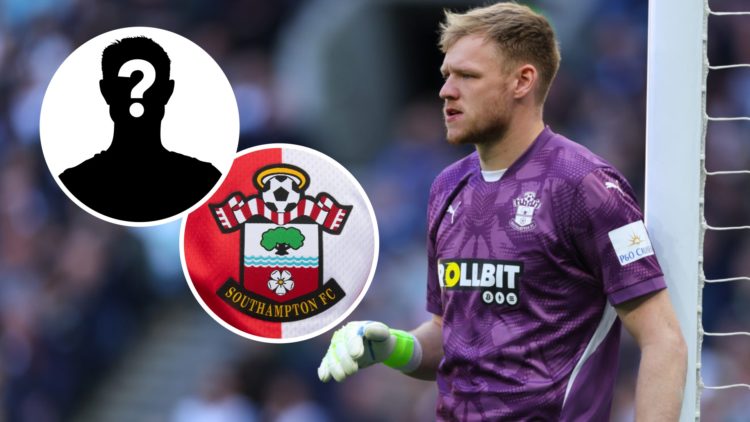 Southampton FC manager Will Still after joining from RC Lens, Southampton goalkeeper Aaron Ramsdale reacts during a Premier League match, and a mys...