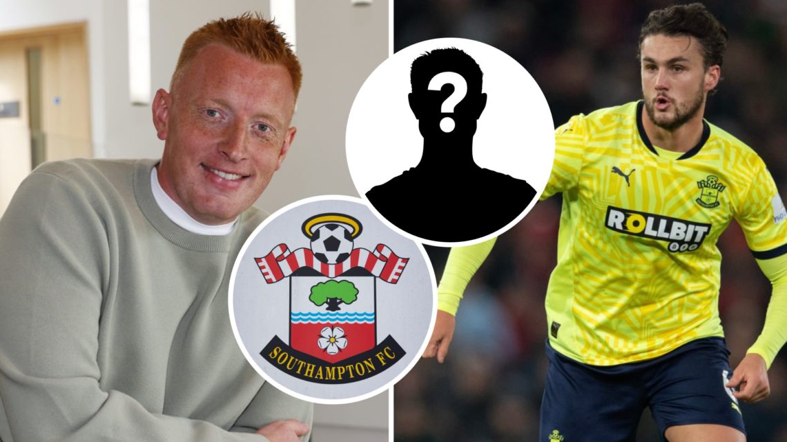 Southampton manager Will Still poses after becoming manager, Taylor Harwood-Bellis during a Premier League match for Southampton, and inset, the So...