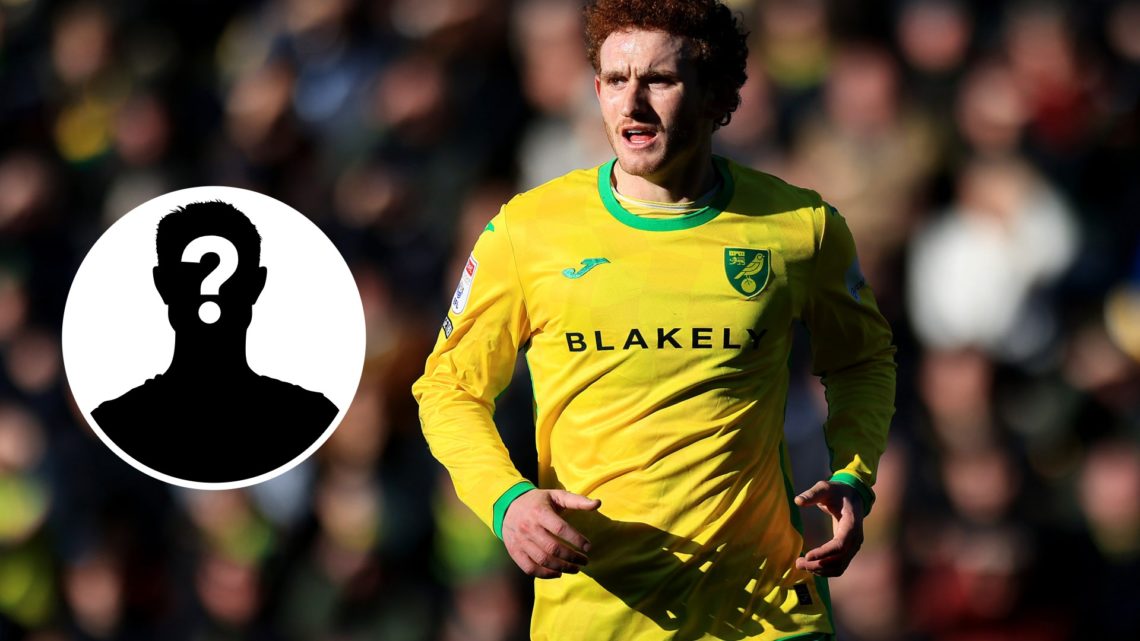 Josh Sargent of Norwich City during the Sky Bet Championship match between Norwich City FC and Swansea City AFC. Inset, Mystery Player