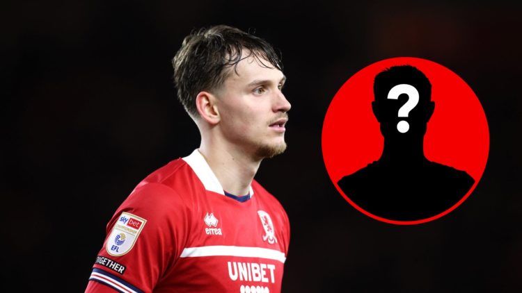 Rav van den Berg of Middlesbrough looks on during the Sky Bet Championship match between Middlesbrough and Leeds United