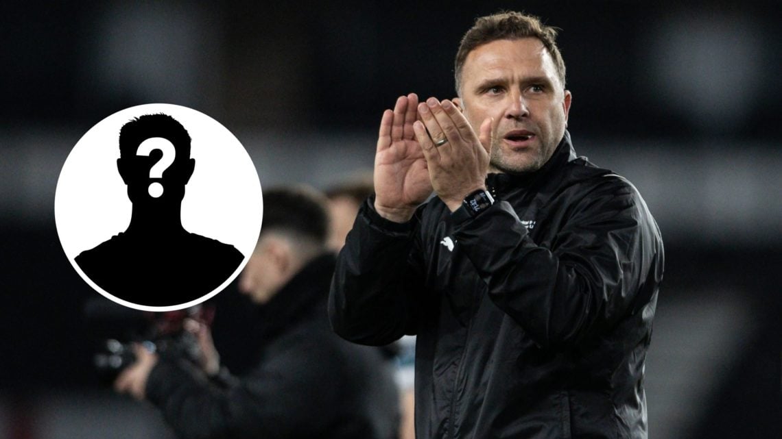 Derby County's manager John Eustace applauds his side's supporters at the end of the match during the Sky Bet Championship match between Derby Coun...