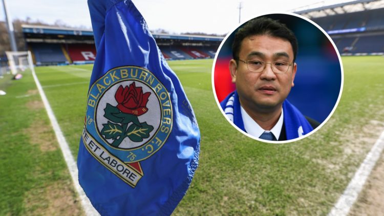 Blackburn Rovers' Ewood Park Stadium before a Championship game against Norwich City FC. Inset, Sheffield Wednesday owner Dejphon Chansiri