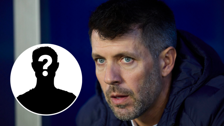 Watford manager Paulo Pezzolano coaching and mystery player icon.