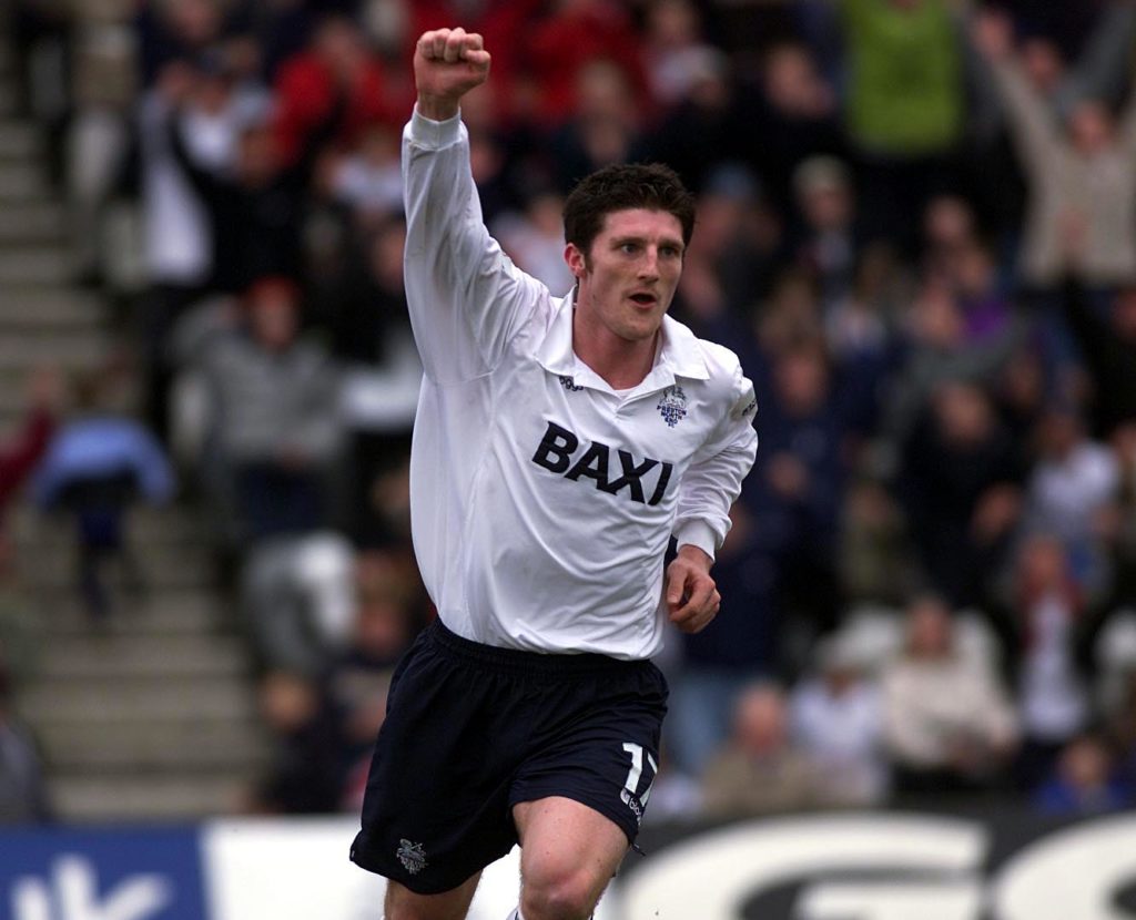 John Macken for Preston against Watford