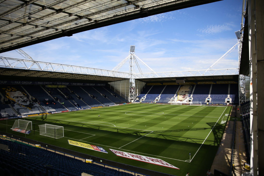 A general view of Deepdale Stadium