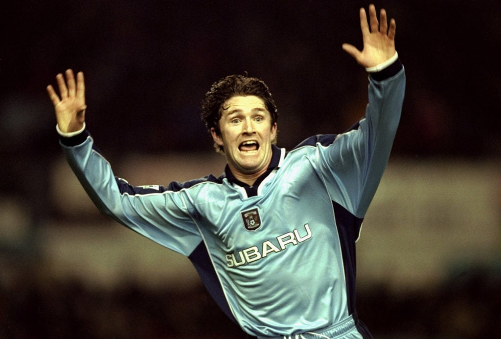 Robbie Keane for Coventry City in the Premier League