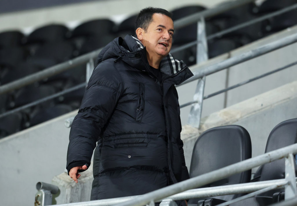 Hull City chairman Acun Ilicali arrives