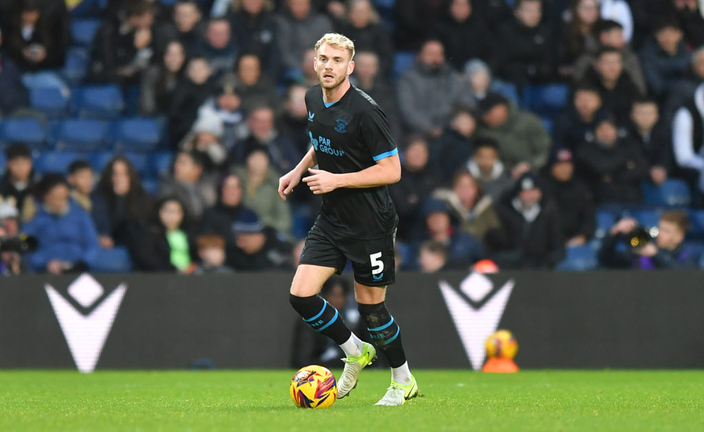 Preston North End's Jack Whatmough during the Sky Bet Championship match between West Bromwich Albion FC and Preston North End FC