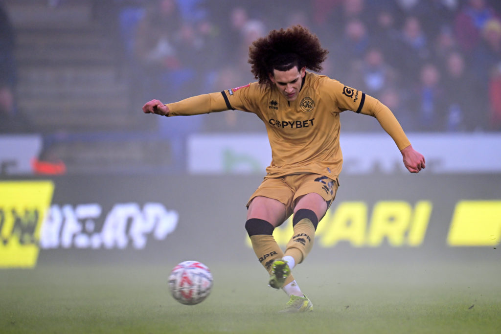 Rayan Kolli scores for QPR against Leicester City in the FA Cup Third Round