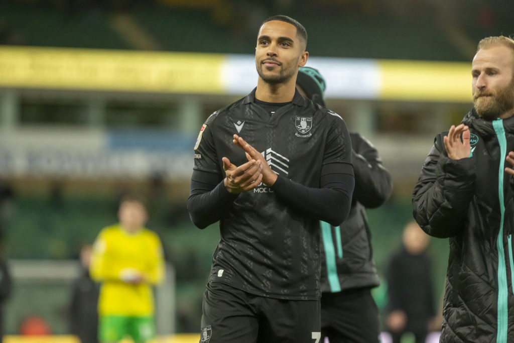 Max Lowe of Sheffield Wednesday reacts