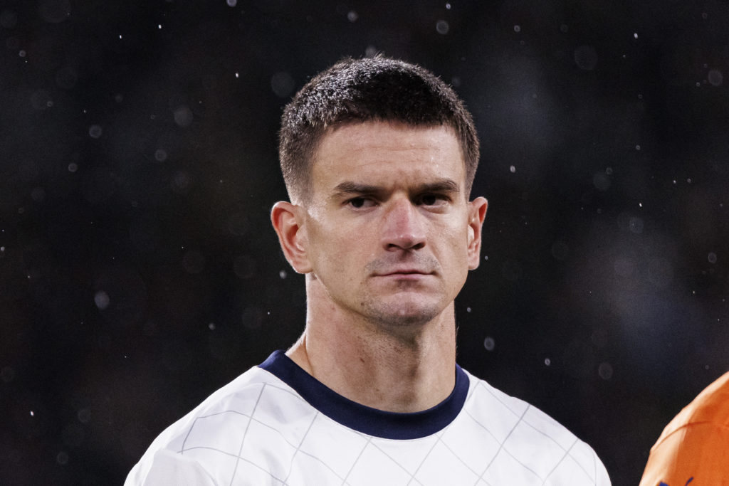 Mirko Topic before Sporting CP v FC Famalicao - Liga Portugal Betclic 2024/2025