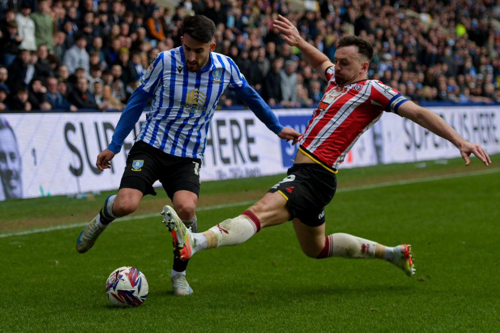Sheffield Wednesday playing Sheffield United in the Championship