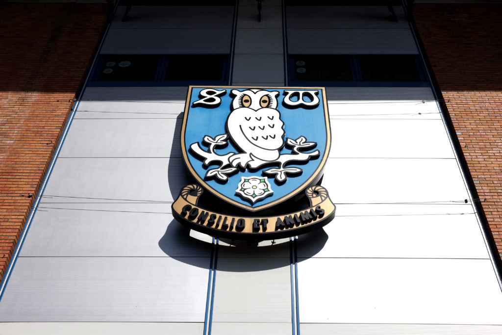 A general view of the Sheffield Wednesday badge