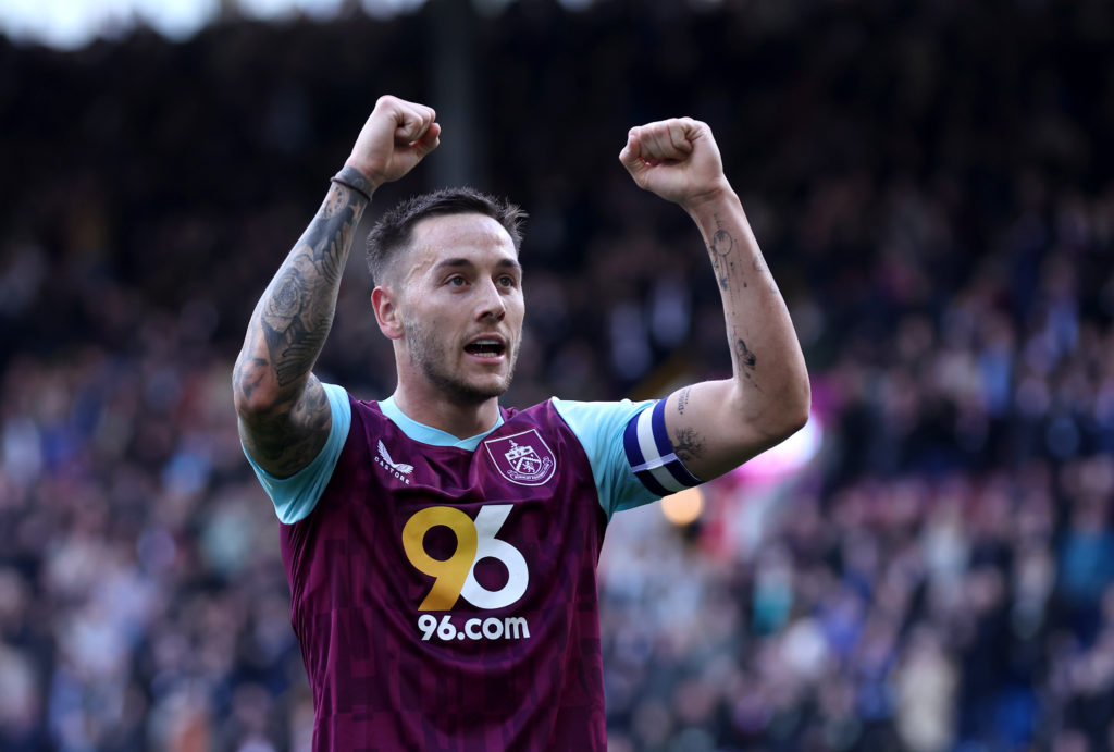 Josh Brownhill of Burnley celebrates