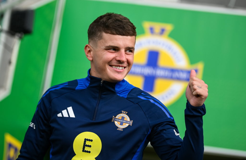 Ronan Hale for Northern Ireland ahead of Iceland match