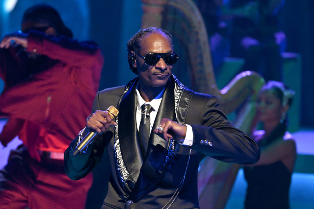 Snoop Dogg performs onstage during the 2025 BET Awards at Peacock Theater on June 09, 2025 in Los Angeles, California.