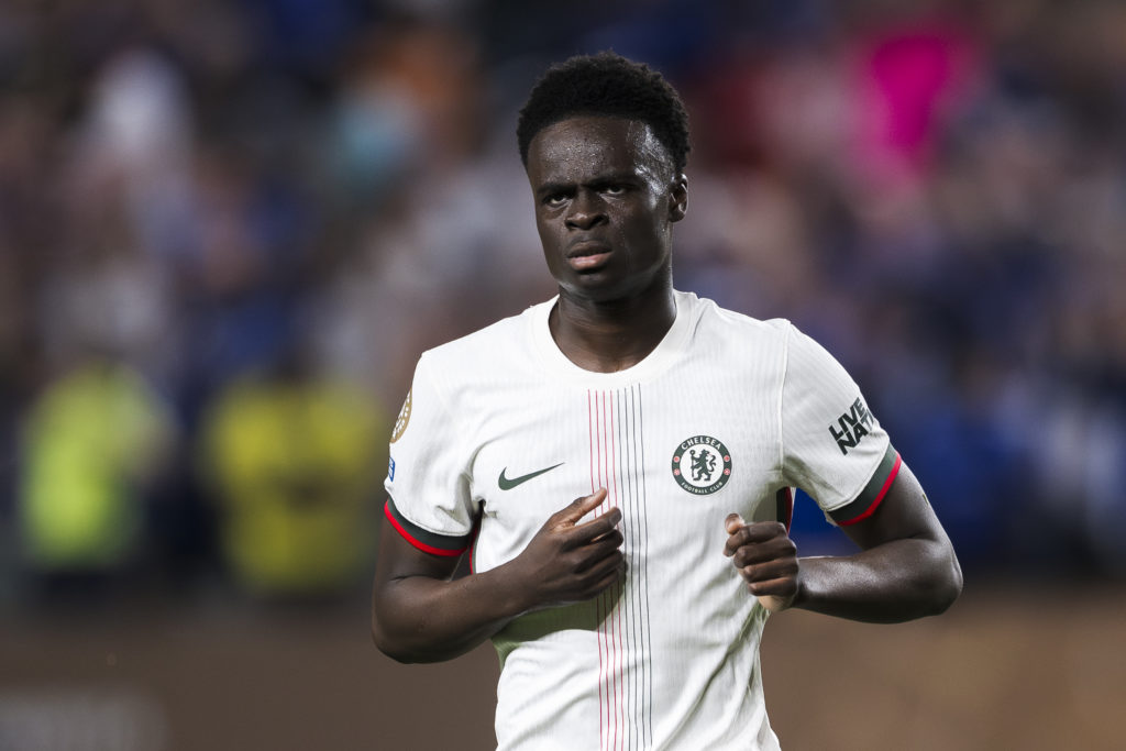 Tyrique George of Chelsea FC looks on after scoring a goal during the FIFA Club World Cup football match between Esperance Sportive de Tunis and Chelsea FC