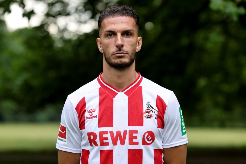Leart Pacarada of 1. FC Köln during the team presentation photo