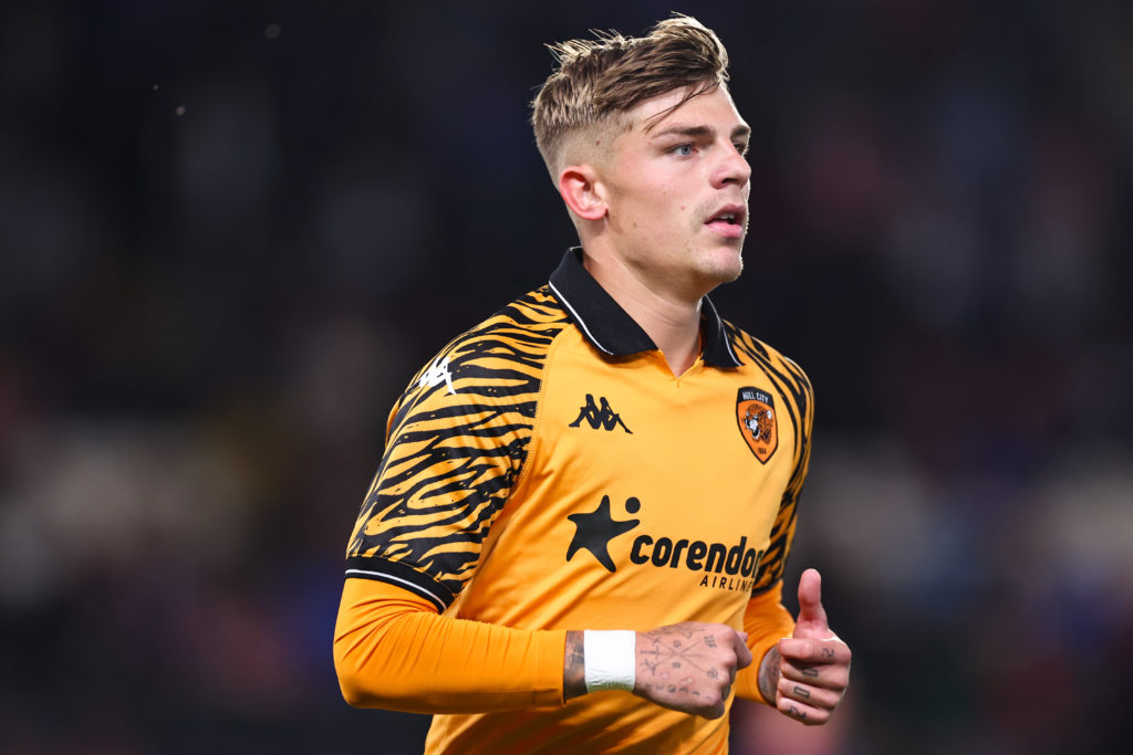 Brandon Williams for Hull City in a pre-season friendly against Sunderland