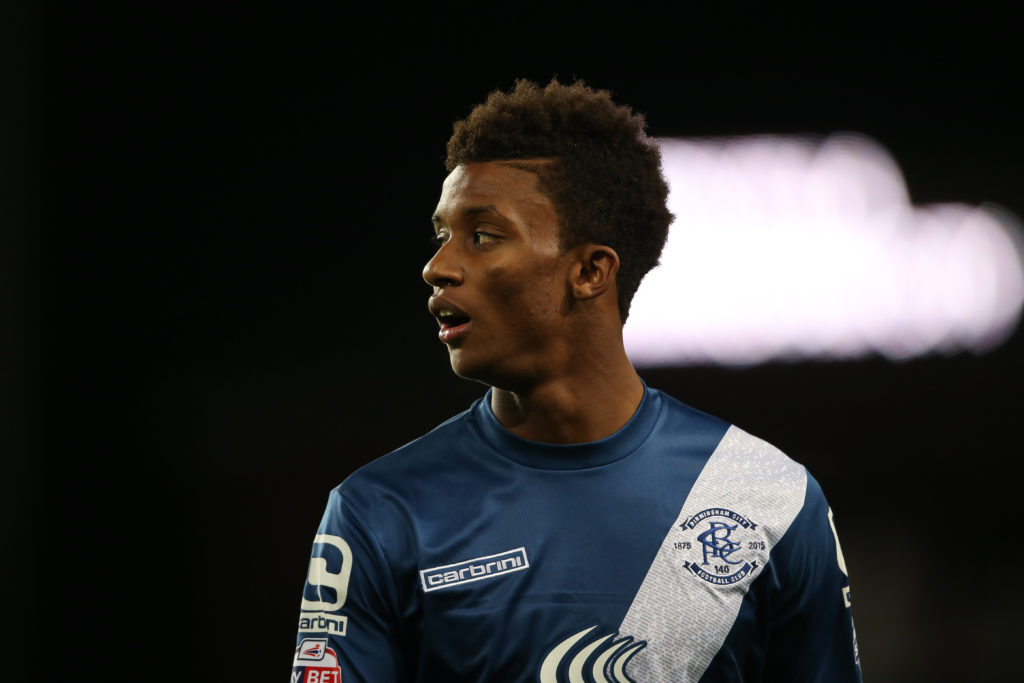 Demarai Gray plays for Birmingham City vs Aston Villa