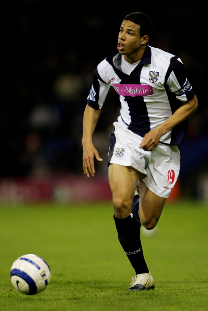 Curtis Davies playing for West Brom against West Ham