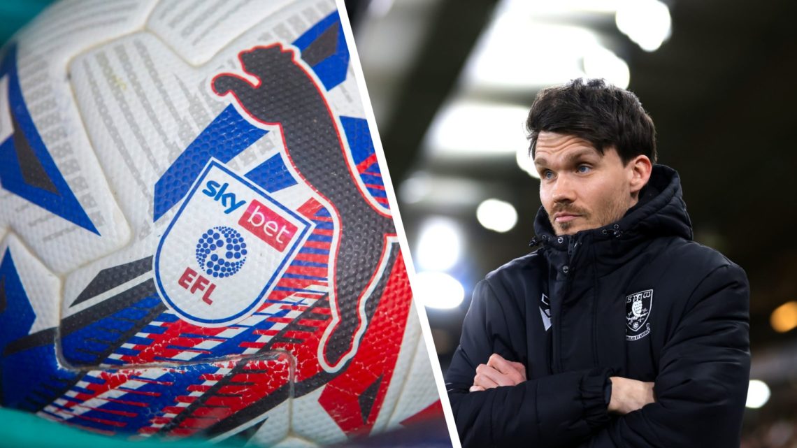 Danny Rohl, manager of Sheffield Wednesday, looks on during the Sky Bet Championship match between Norwich City FC and Sheffield Wednesday FC. A de...