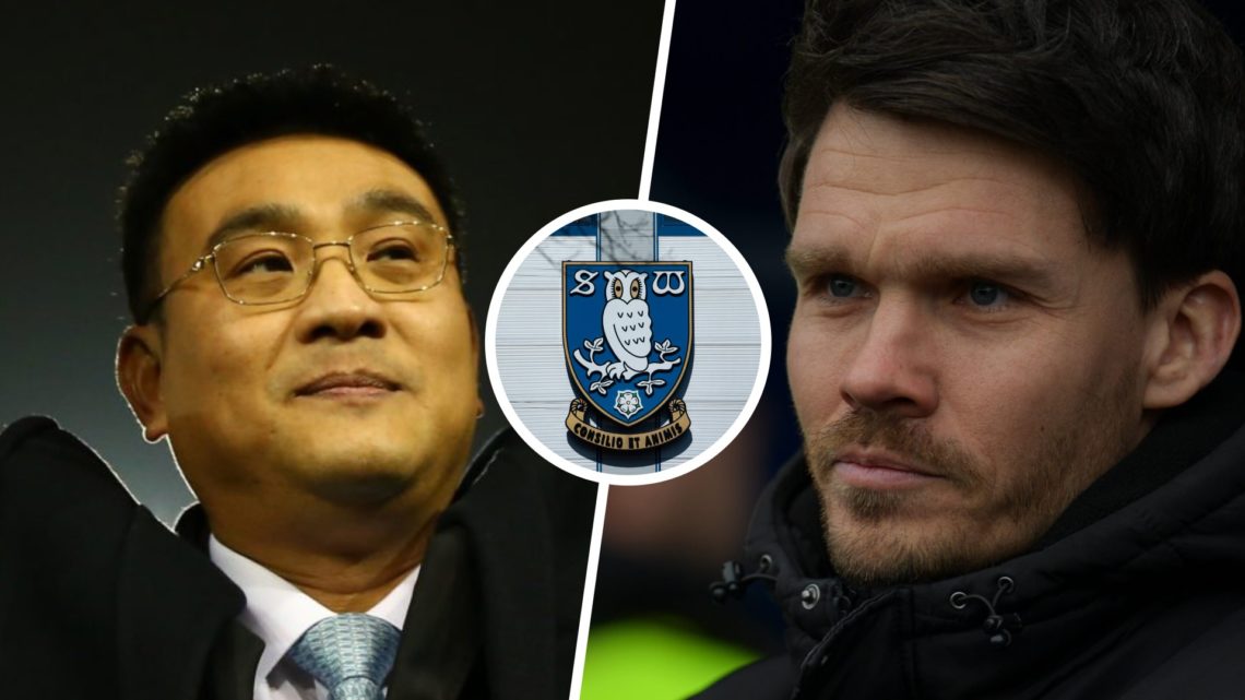 Dejphon Chansiri the Chairman of Sheffield Wednesday (left), Sheffield Wednesday's Manager Danny Rohl (right). Inset: The Sheffield Wednesday club ...