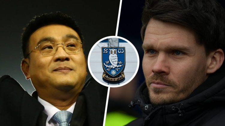 Dejphon Chansiri the Chairman of Sheffield Wednesday (left), Sheffield Wednesday's Manager Danny Rohl (right). Inset: The Sheffield Wednesday club ...