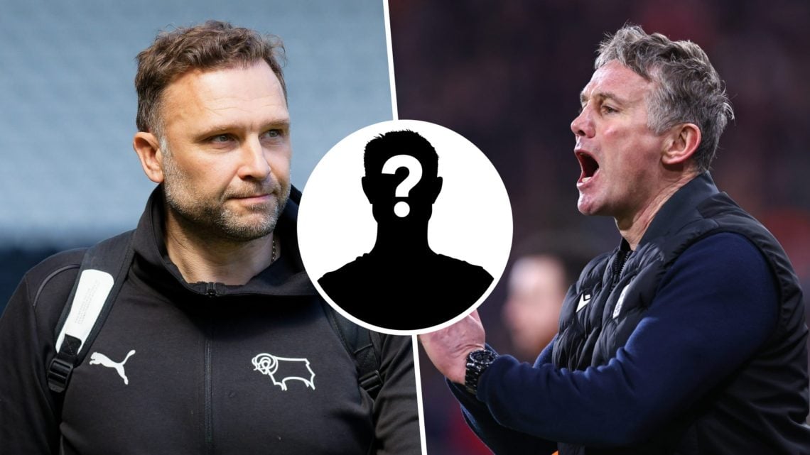 John Eustace, manager for Derby County arrives prior to the Sky Bet Championship match between Swansea City and Derby County (L). Phil Parkinson ma...