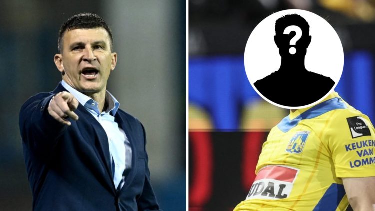 Sergej Jakirovic during GNK Dinamo v FC Viktoria Plzen, inset of a mystery man, Matija Frigan celebrates his goal for Westerlo