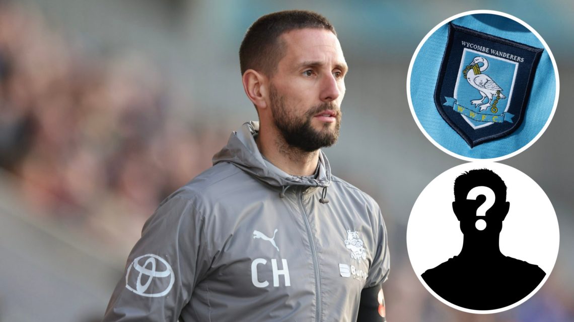 Conor Hourihane the player coach of Barnsley during the Sky Bet League One match between Shrewsbury Town FC and Barnsley FC. Inset, Wycombe Wandere...